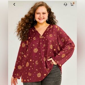 BloomChic blouse size 12(l)